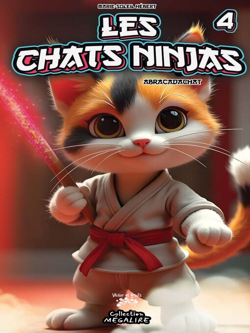 Cover image for Les chats ninjas #4